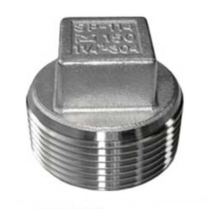 درپوش 4 گوش کلاس 3000 فشار قوی دنده ای